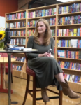 Karen Odden at the 2021 Book Launch of her new novel Down a Dark River.